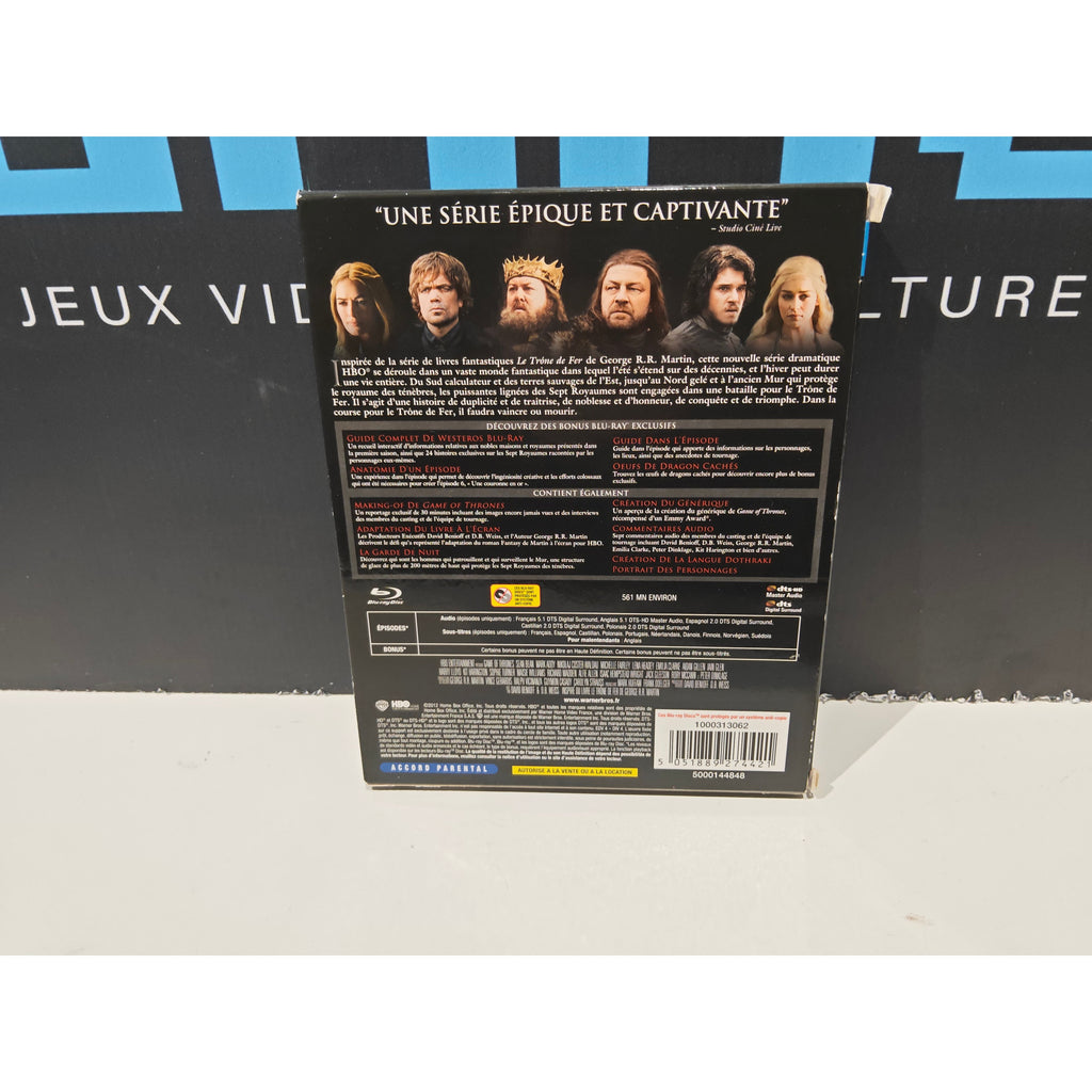 Game of throne l'intégrale de la première saison– Blu-ray