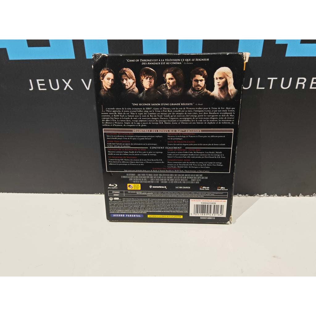 Game of throne l'intégrale de la seconde saison– Blu-ray