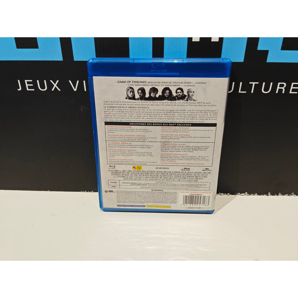 Game of throne l'intégrale de la troisième saison– Blu-ray