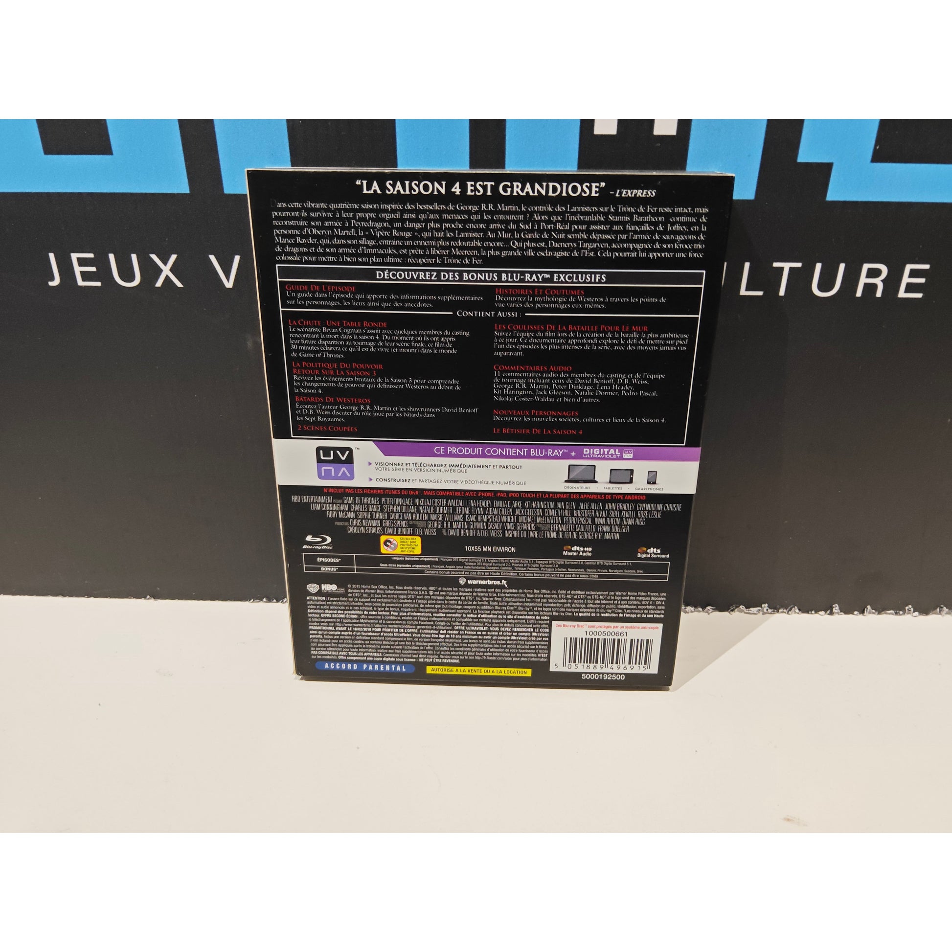 Game of throne l'intégrale de la quatrième saison– Blu-ray