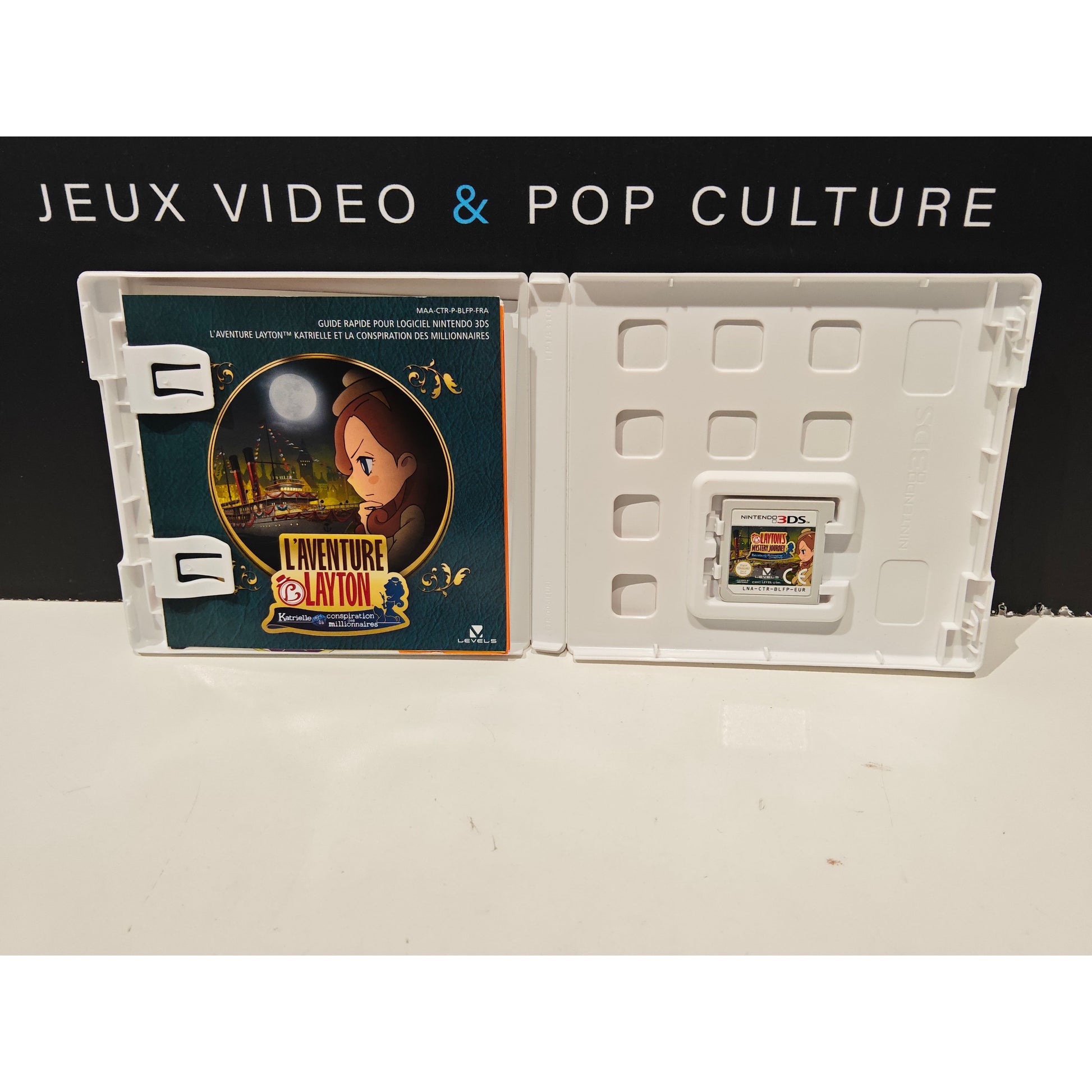 L'Aventure Layton Katrielle Et La Conspiration Des Milliardaires 3DS
