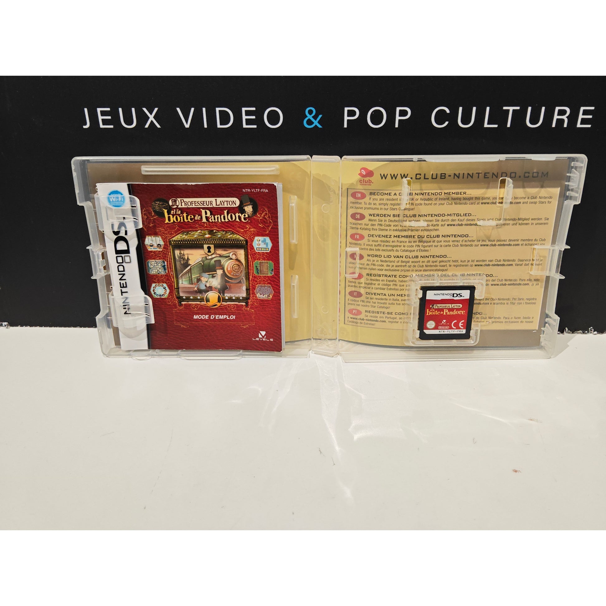 Professeur Layton et la Boîte de Pandore - DS