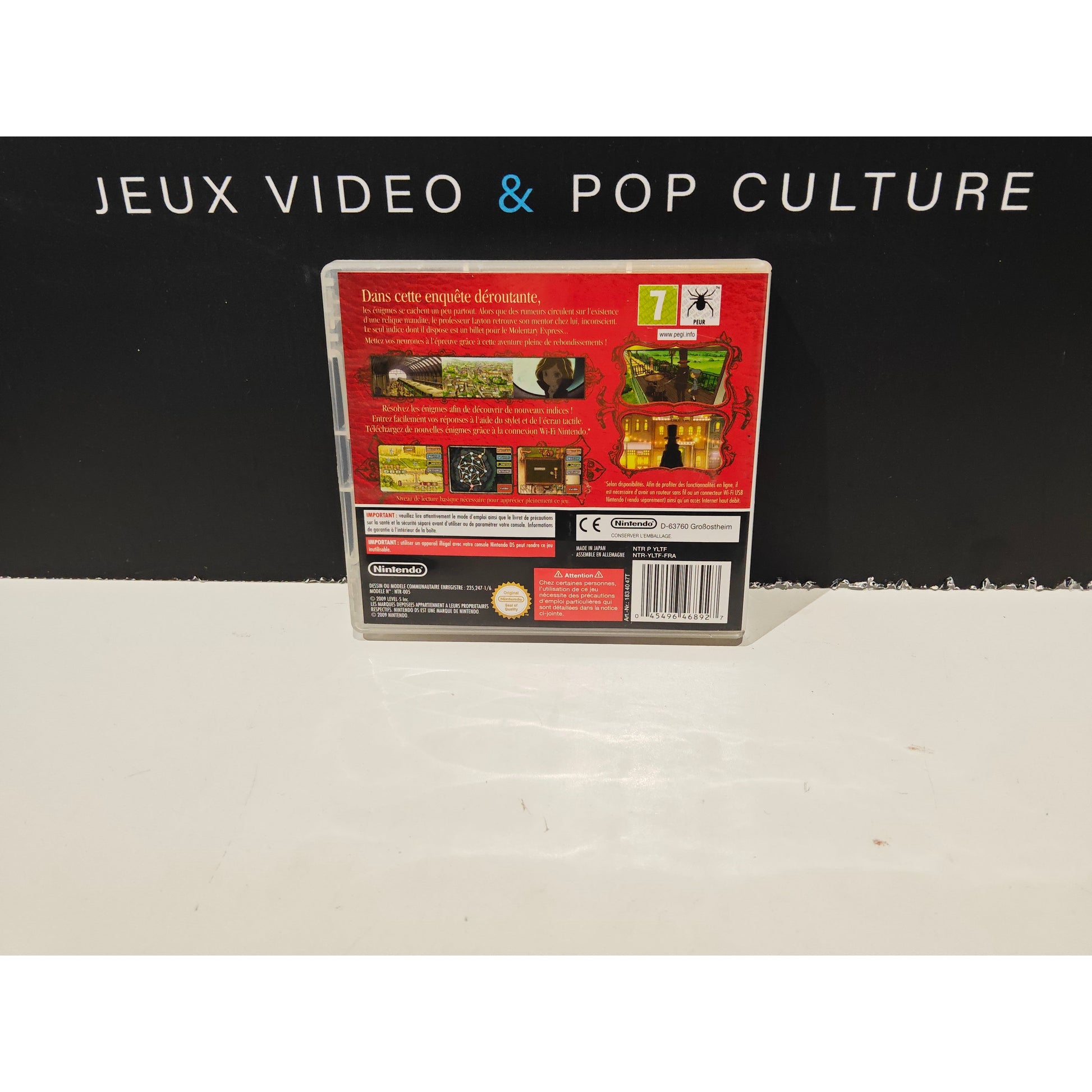 Professeur Layton et la Boîte de Pandore - DS