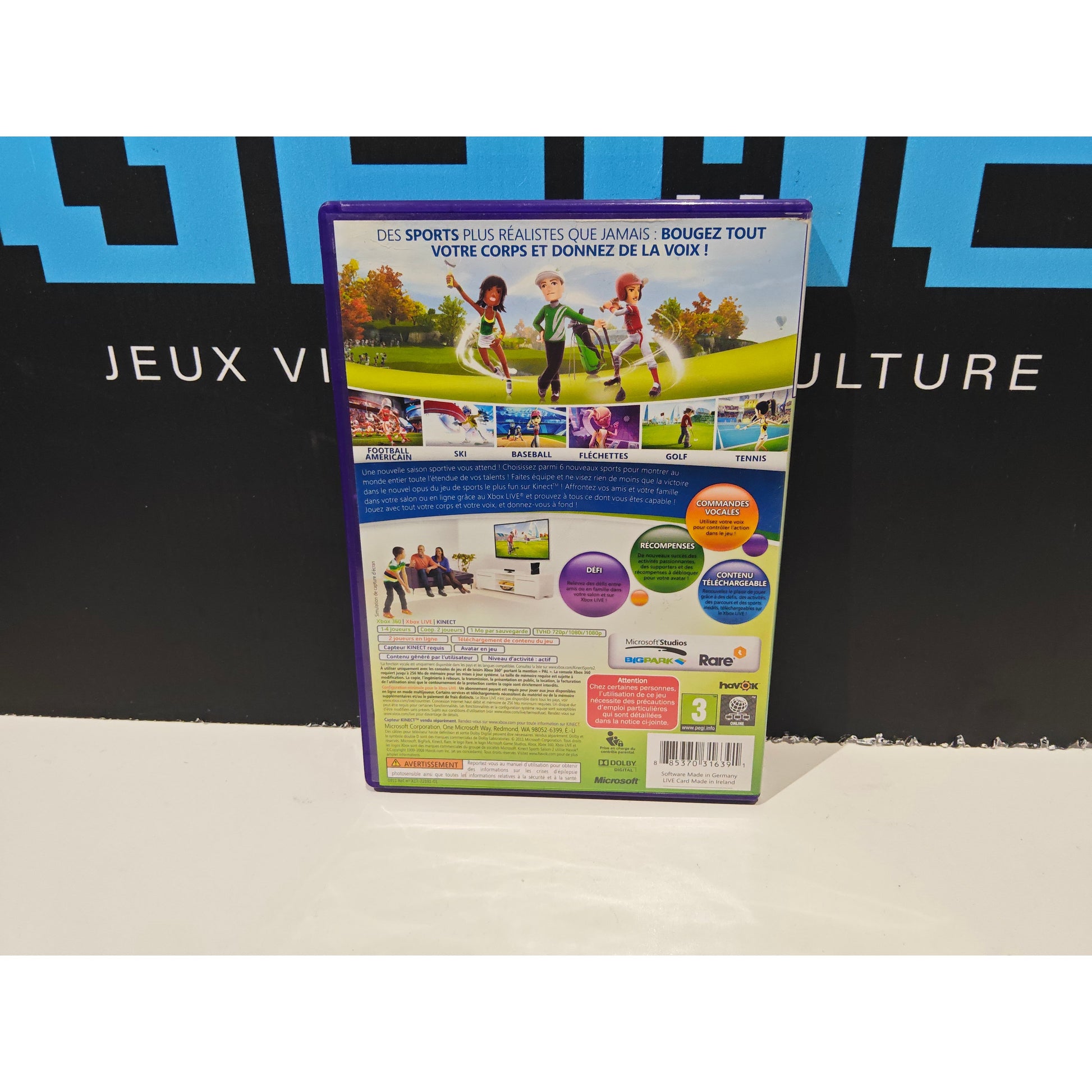 Kinect Sports Saison 2 Xbox 360