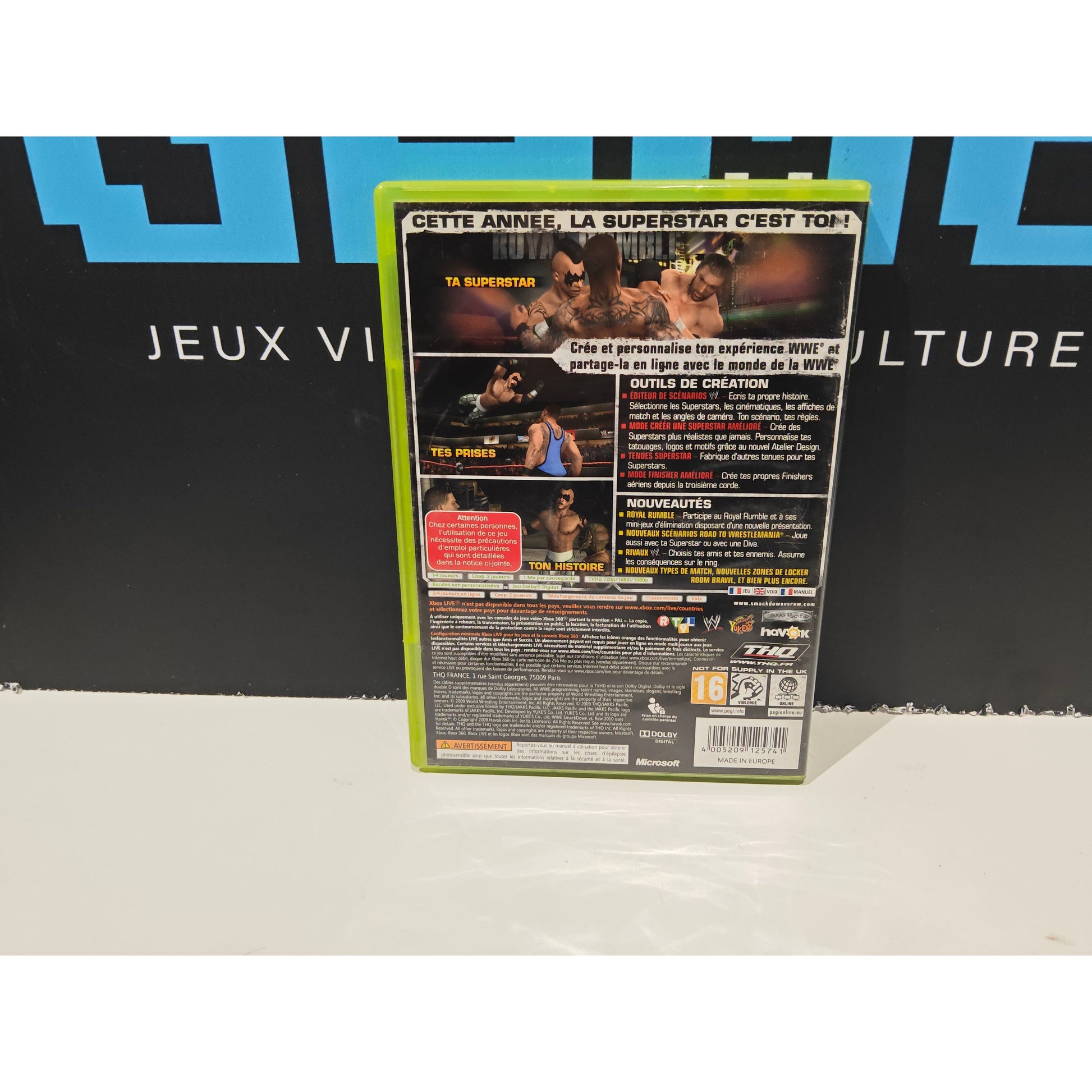 WWE Smackdown vs Raw 2010 Xbox 360