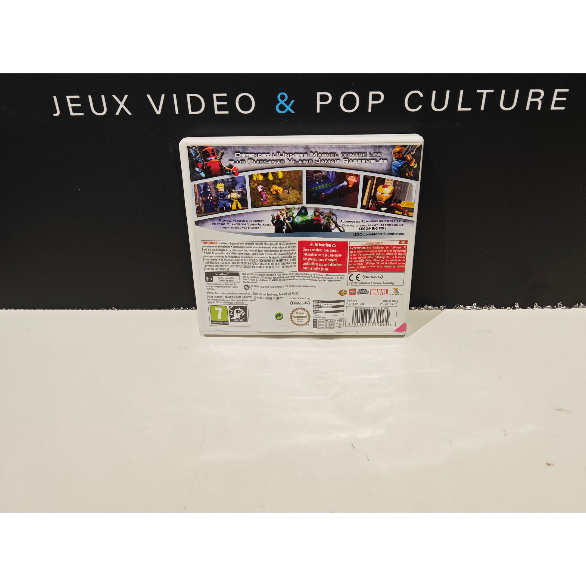 Lego Marvel Super Héroes l'Univers en Péril - 3DS