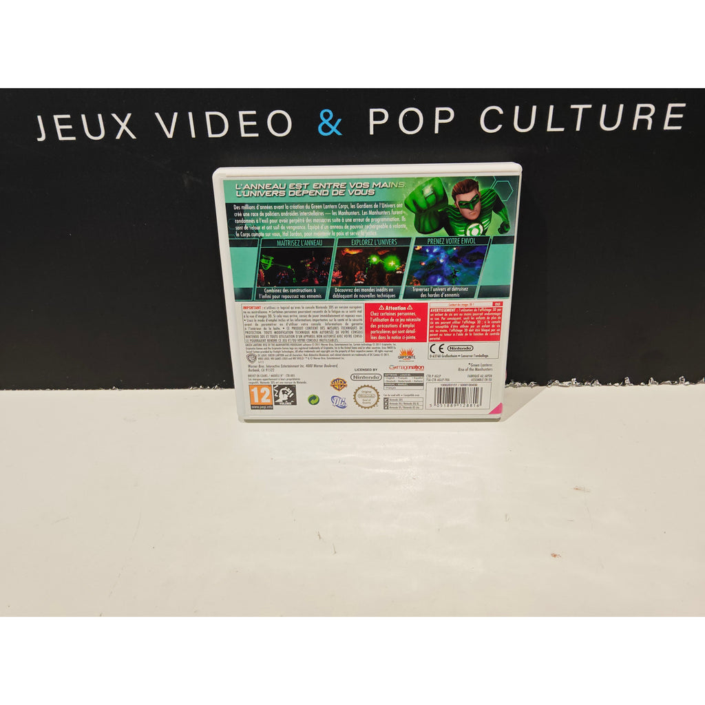 Green Lantern la Révolte des Manhunters 3DS