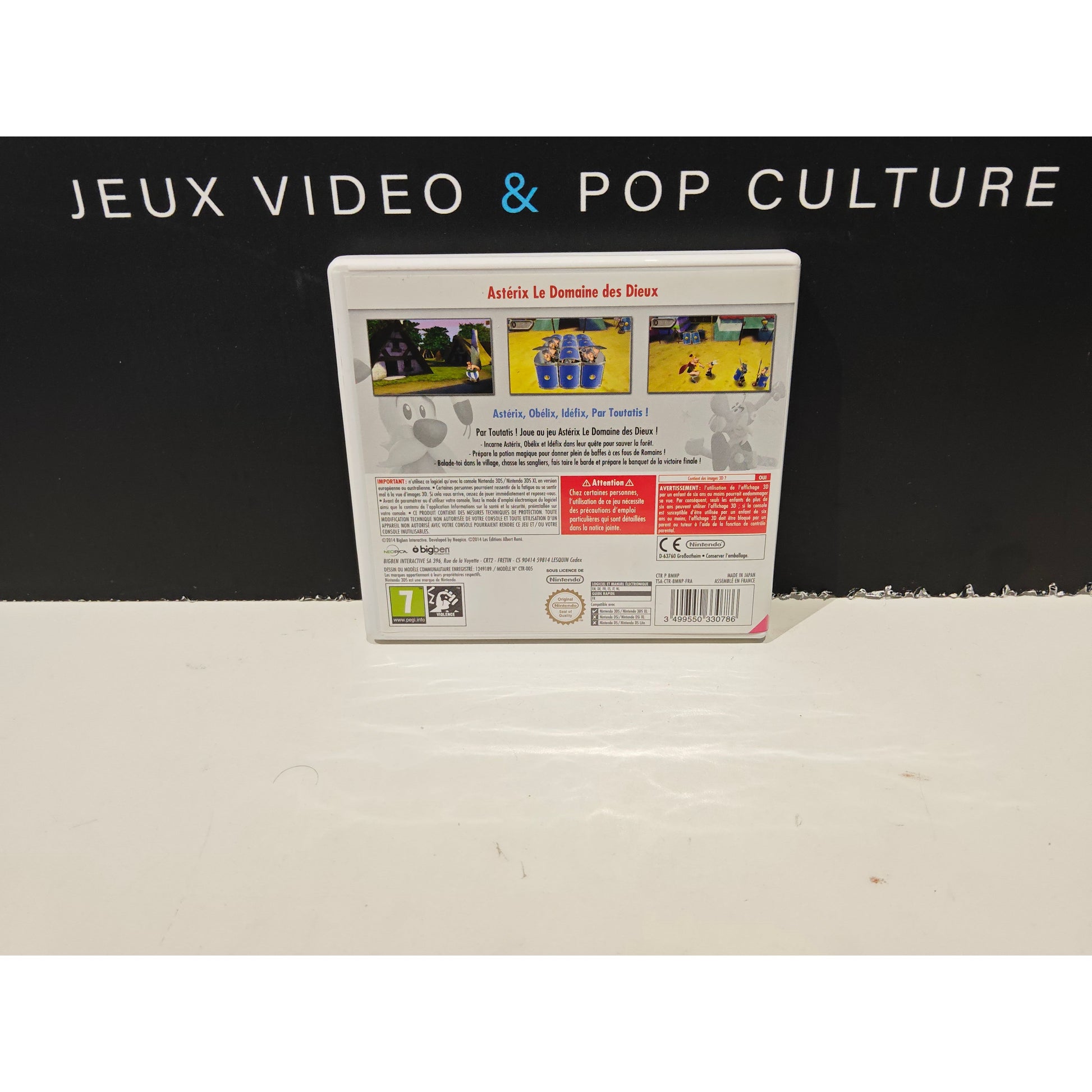 Astérix le Domaine des Dieux 3DS