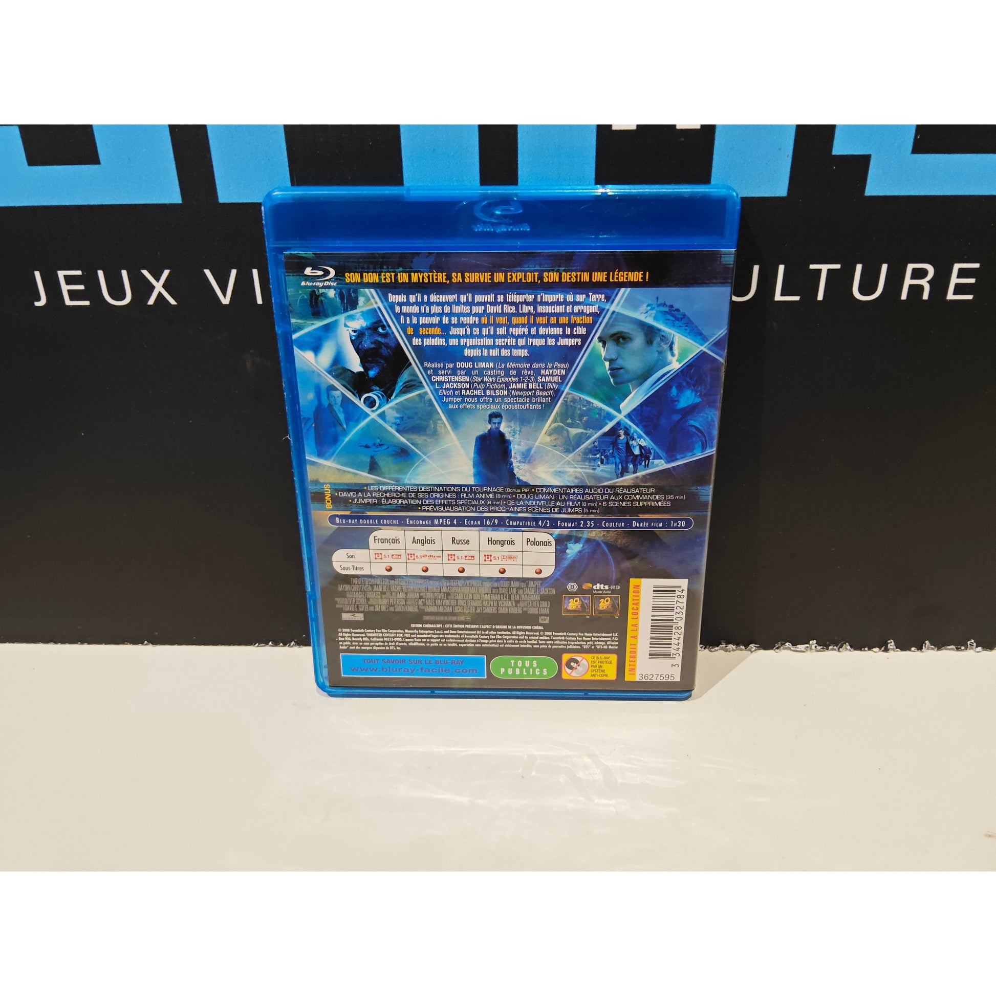 Jumper - Blu Ray