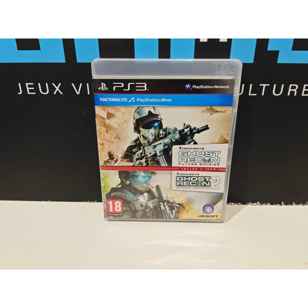 Ghost Recon double pack Ghost Recon Futur Soldier et Ghost Recon Advanced Warfighter 2 PS3