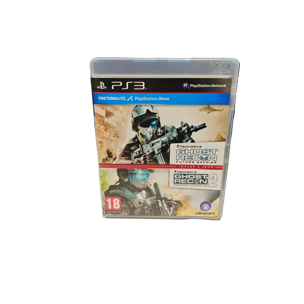 Ghost Recon double pack Ghost Recon Futur Soldier et Ghost Recon Advanced Warfighter 2 PS3