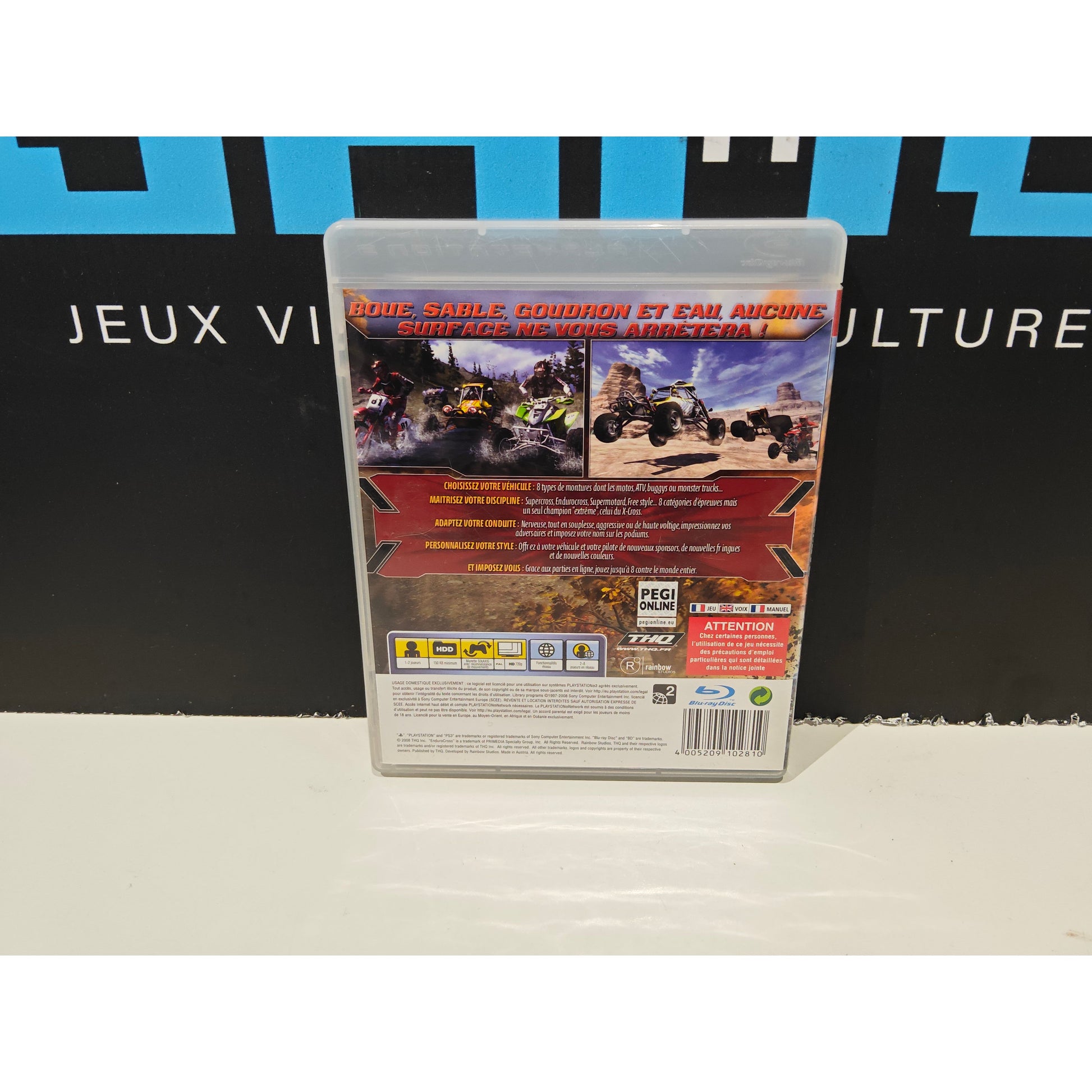 MX vs ATV Extrême Limite PS3