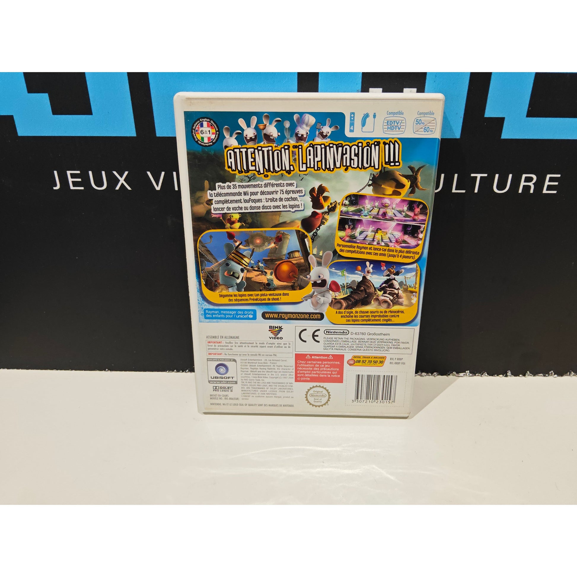 Rayman contre les lapins crétins - Wii