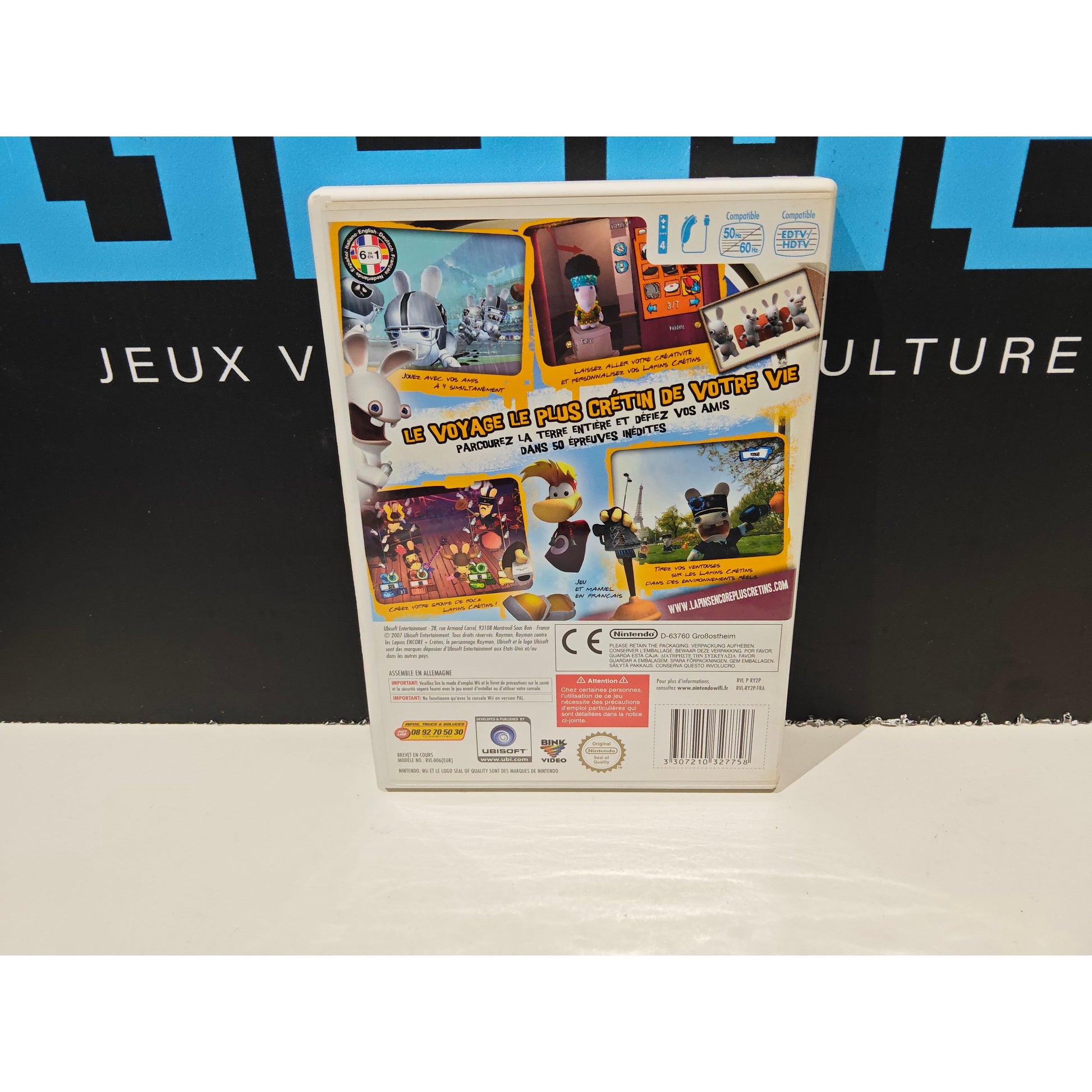 Rayman contre les lapins encore plus crétins - Wii