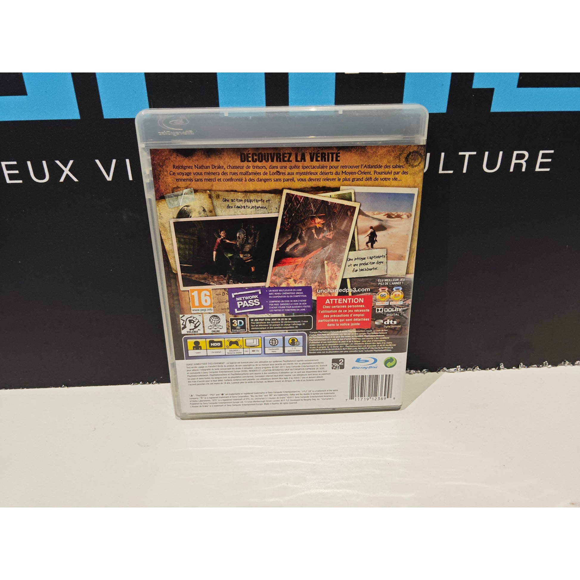 Uncharted 3 : L'Illusion de Drake – PS3