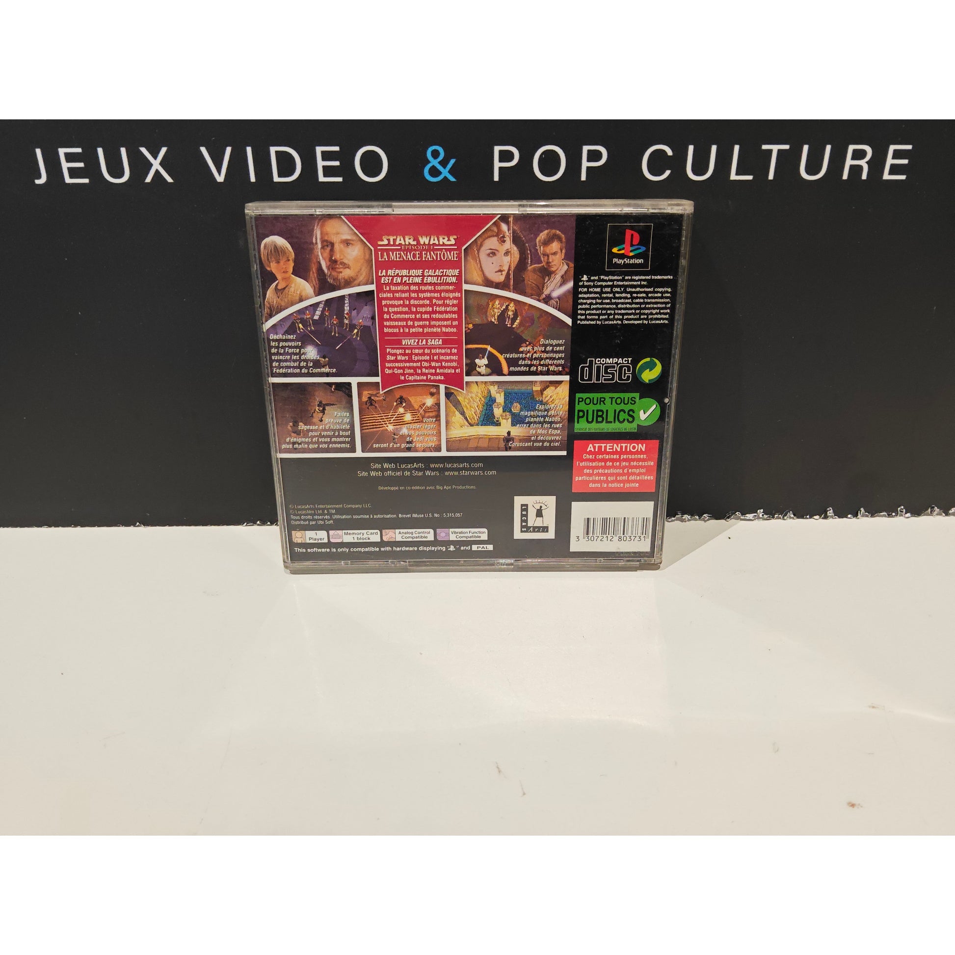 Star Wars Episode 1 : La Menace Fantôme – PS1