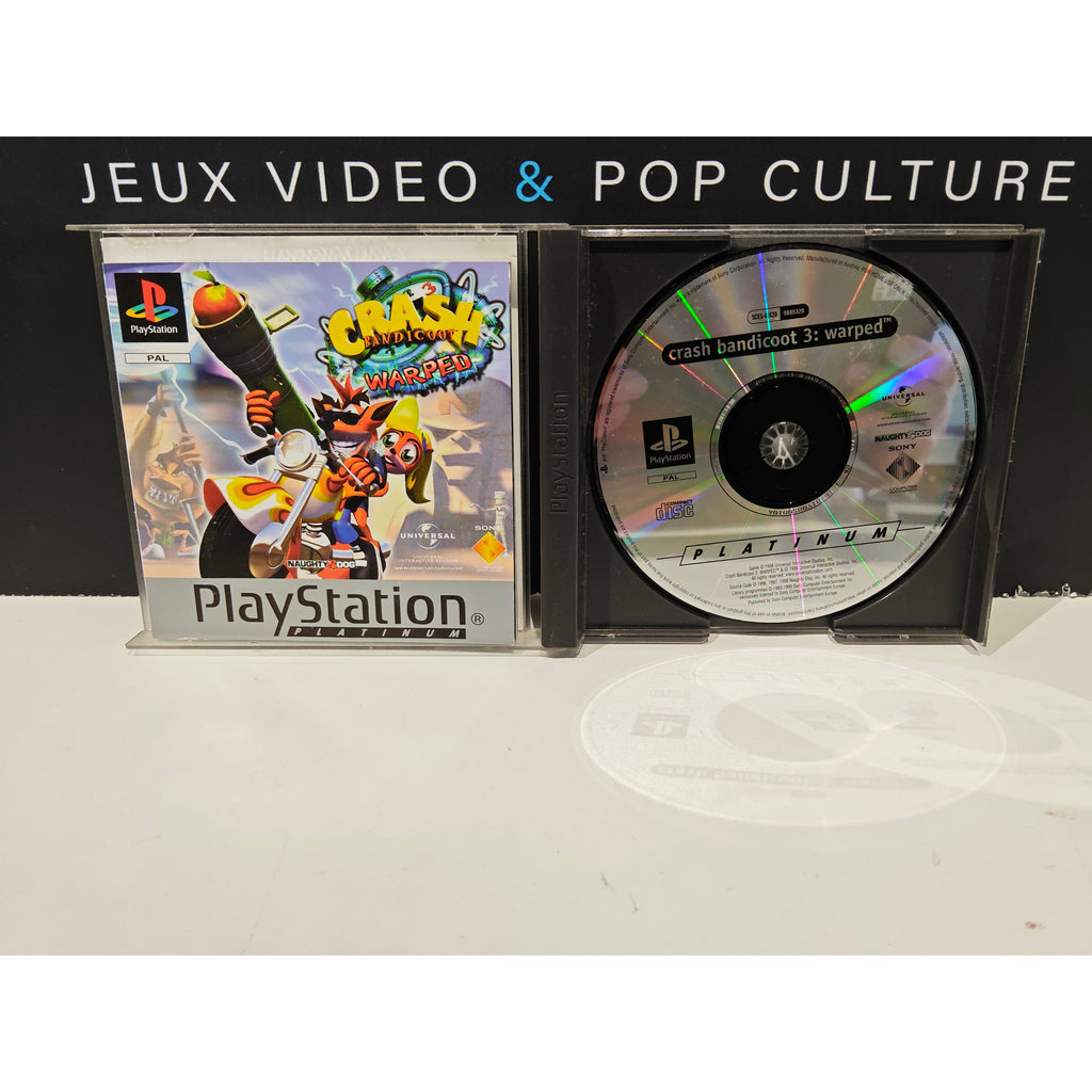 Crash Bandicoot 3 : Warped – PS1