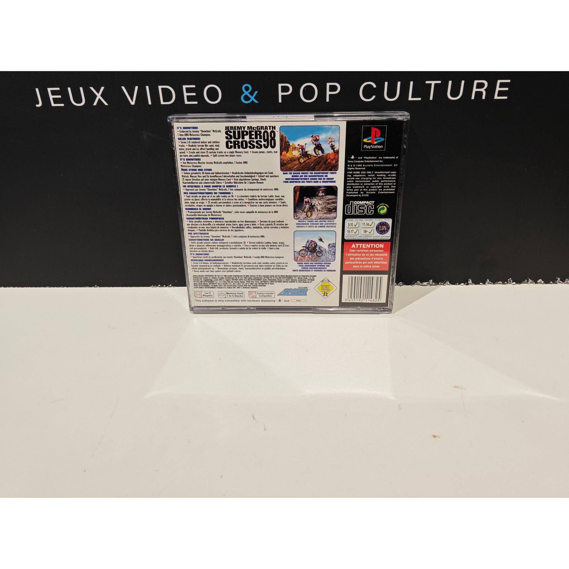 Jeremy McGrath Supercross 98 - PS1