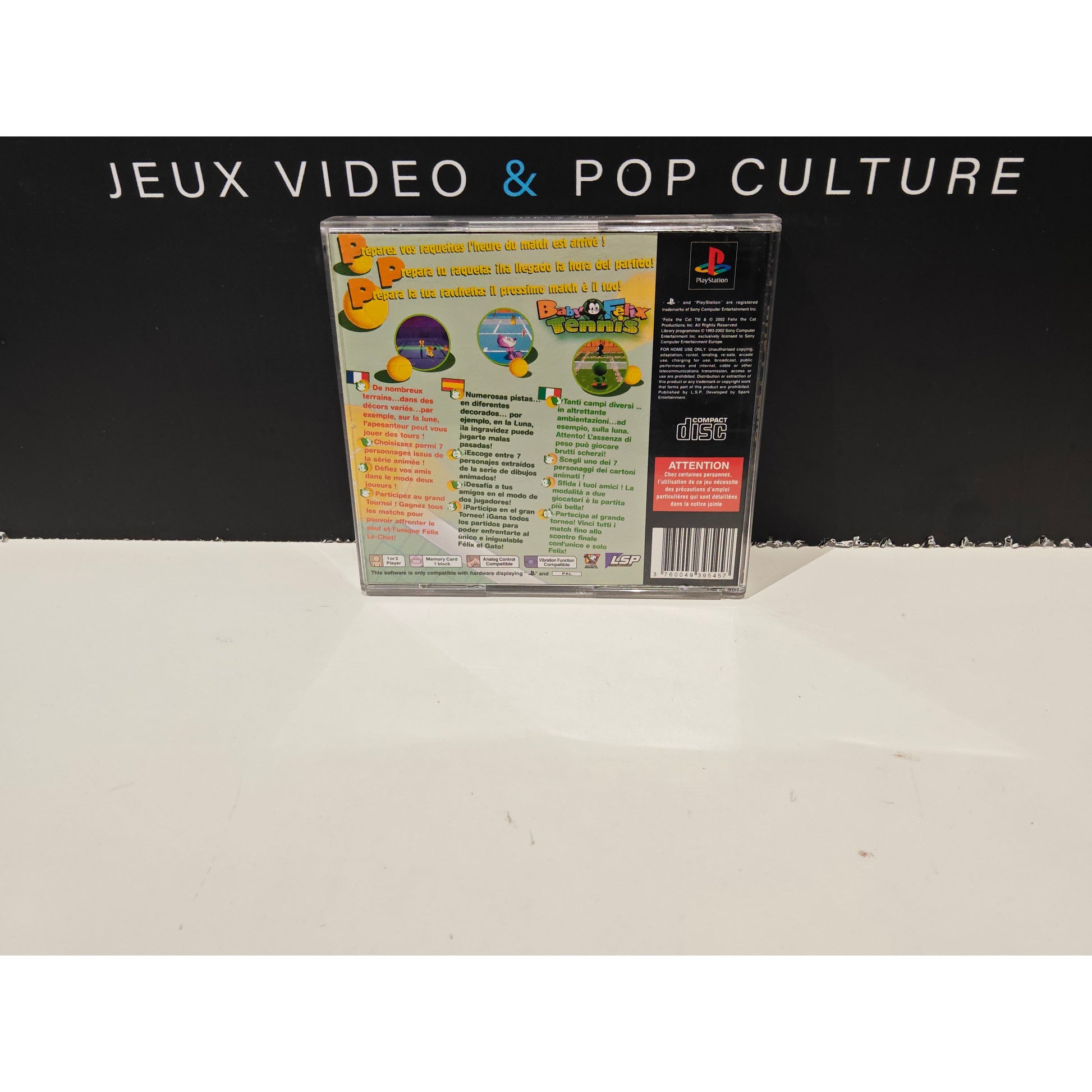 Baby Felix Tennis - PS1