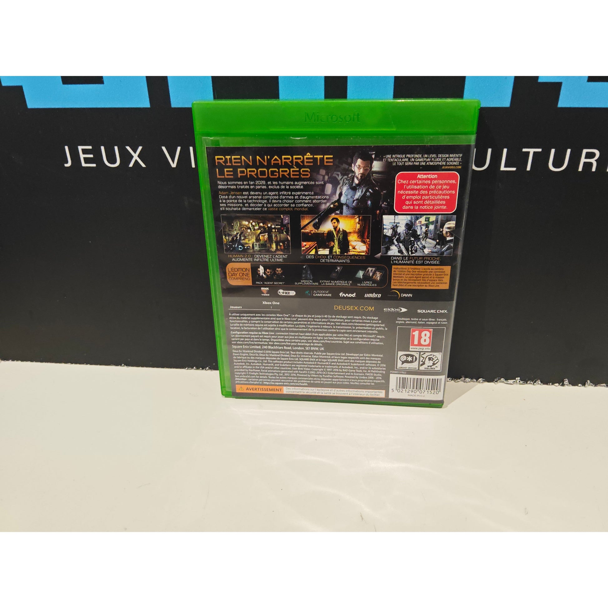 Deus Ex : Mankind Divided - Xbox One
