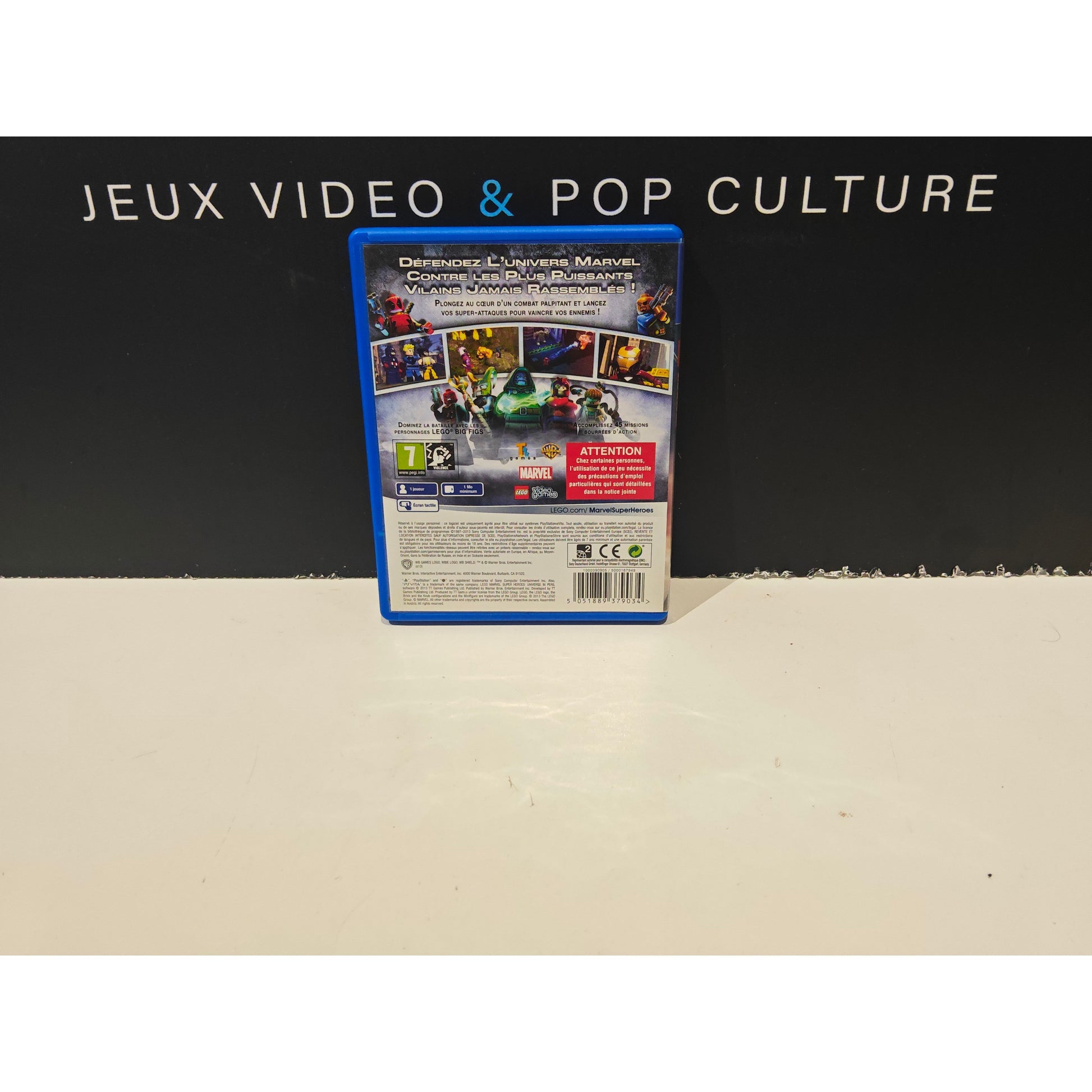 Lego Marvel Super Heroes : L'univers en Péril – PS Vita