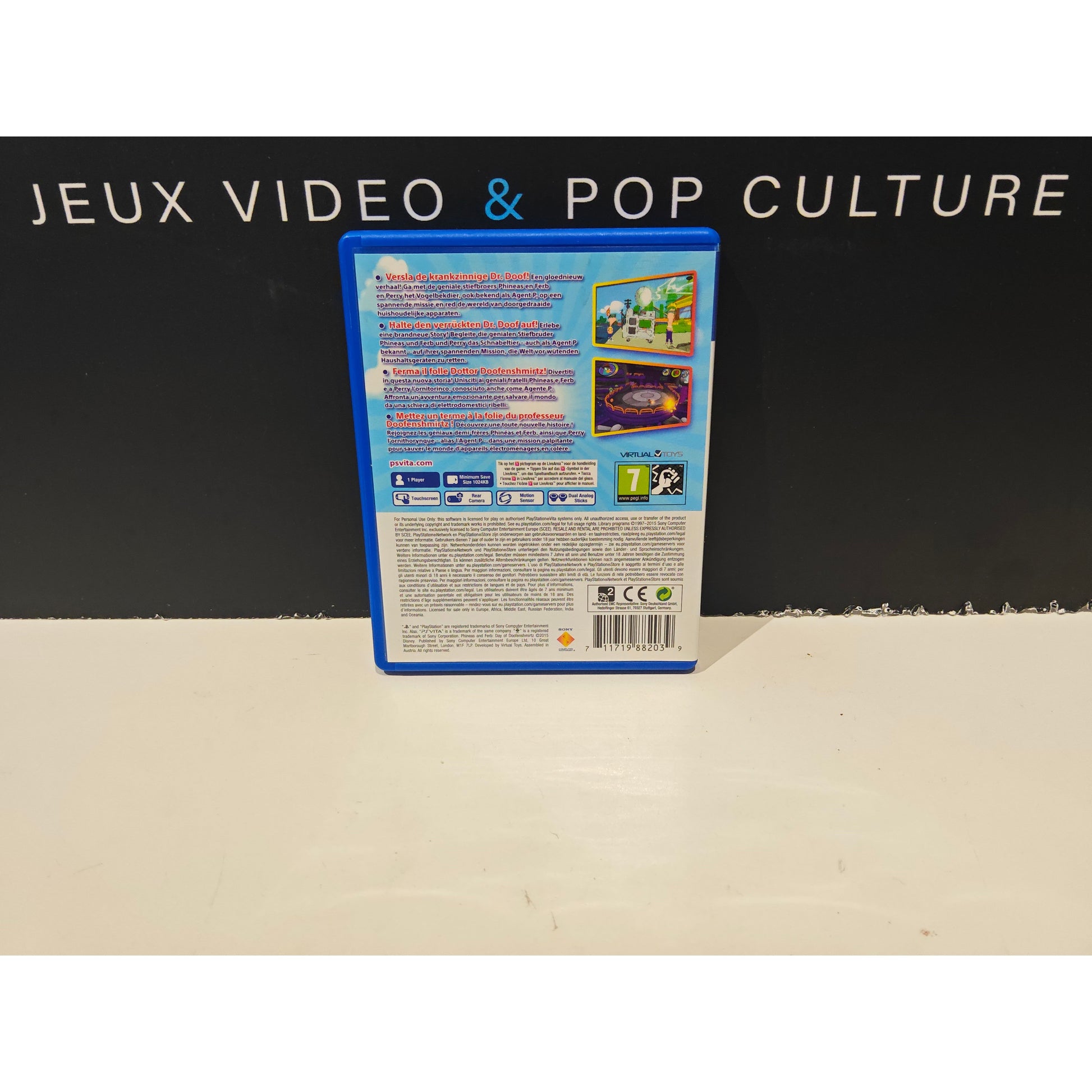 Phinéas et Ferb : Day of Doofenshmirtz – PS Vita