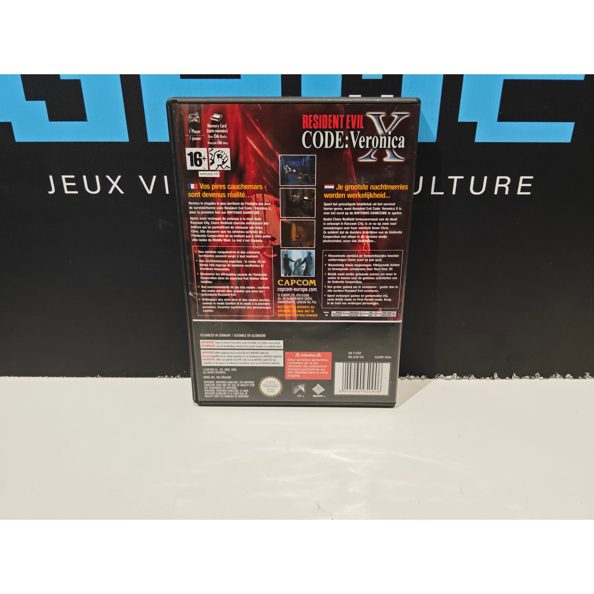 Resident Evil : Code : Veronica X – Gamecube