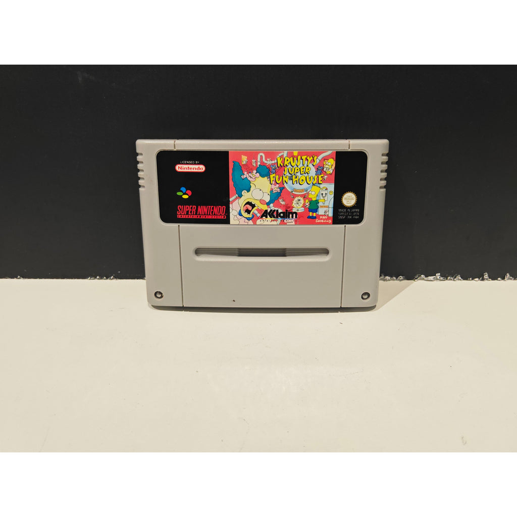 Krusty's Super Fun House - SUPER NINTENDO