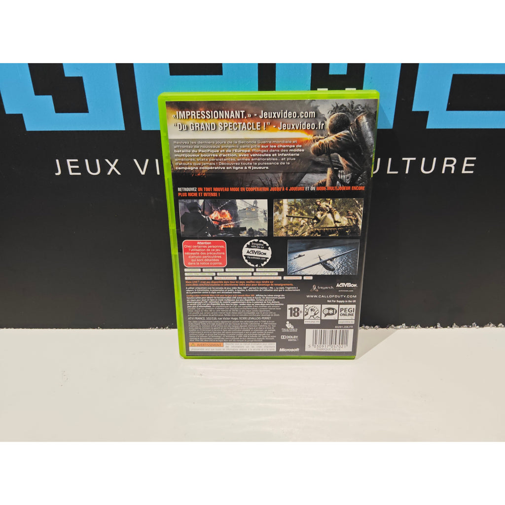 Call of Duty : World at War - Xbox 360