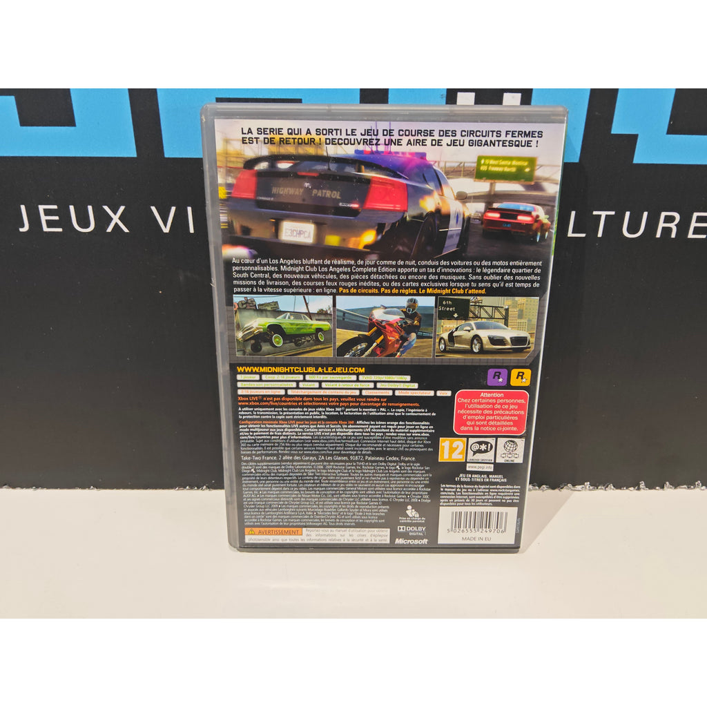 Midnight Club : Los Angeles Classics - Xbox 360