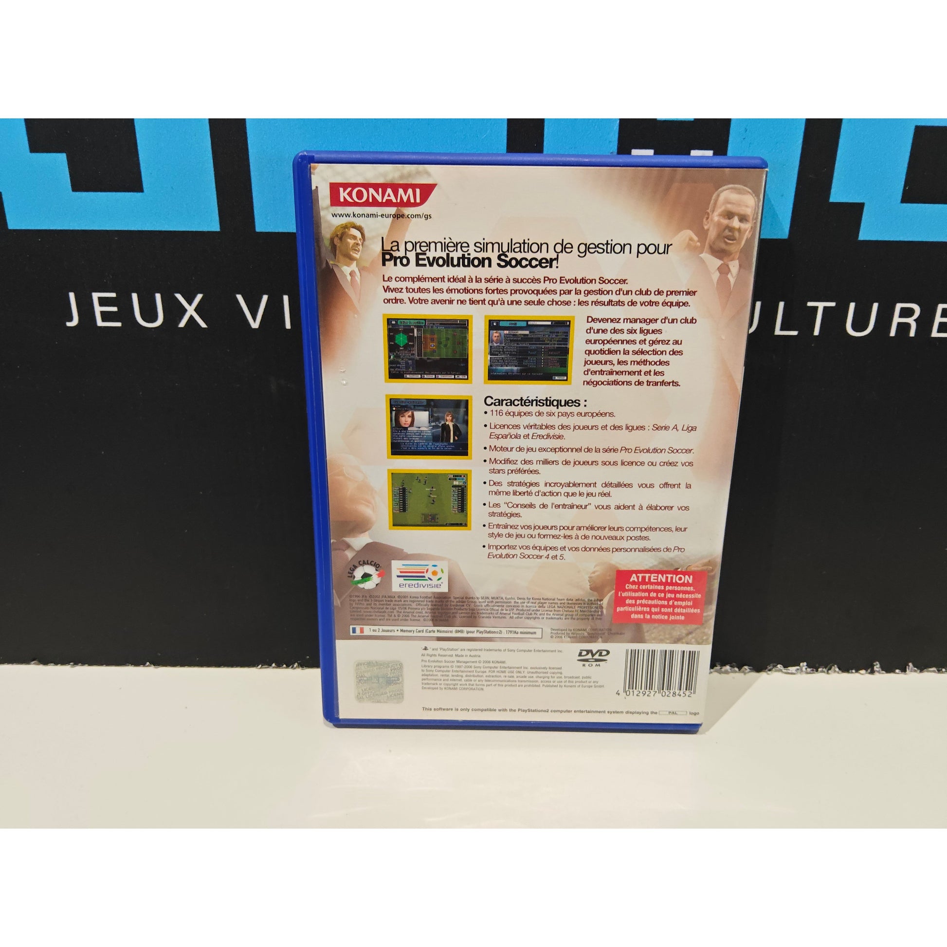 Pro Evolution Soccer Management  – PS2