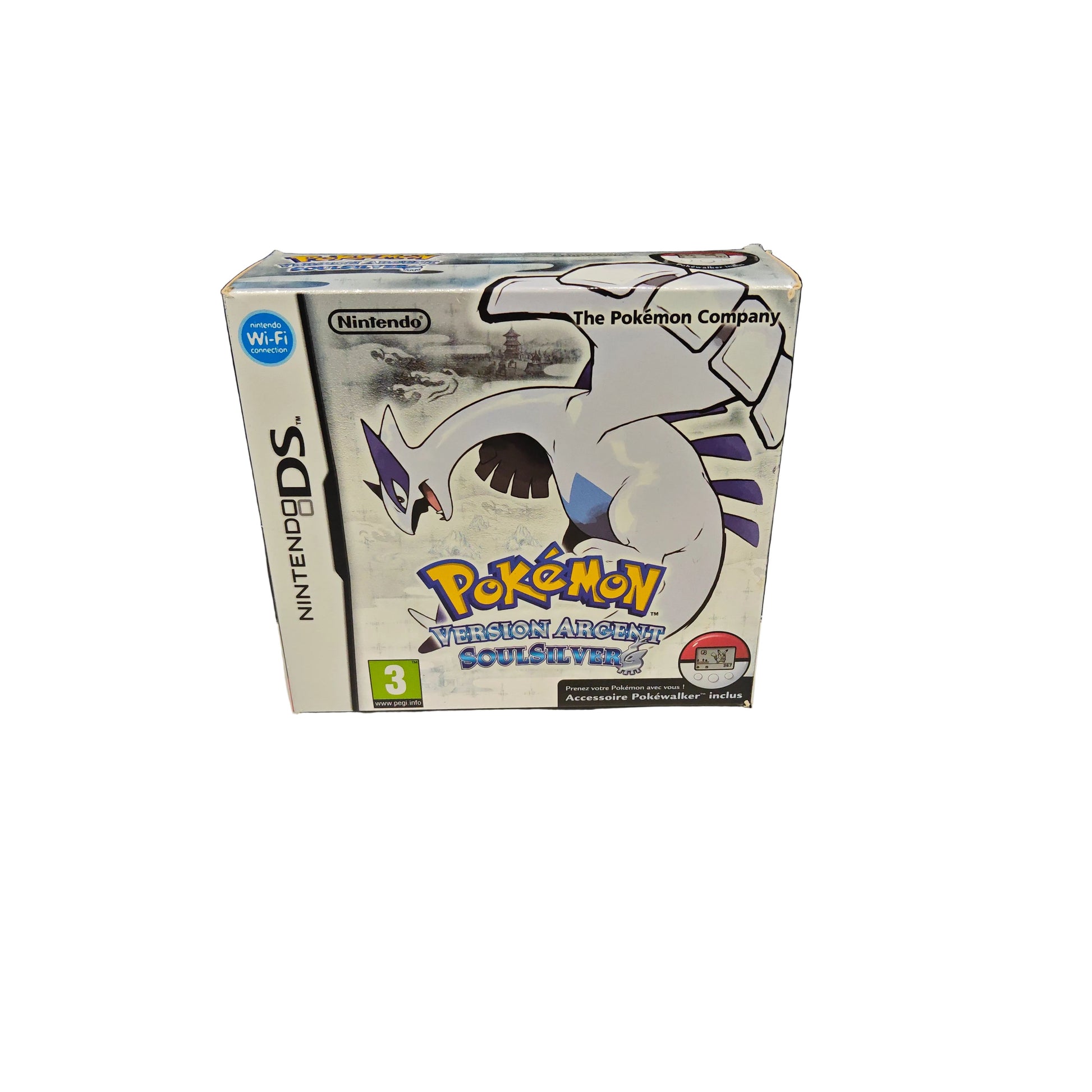 Pokémon Version Argent SoulSilver avec PokéWalker – DS