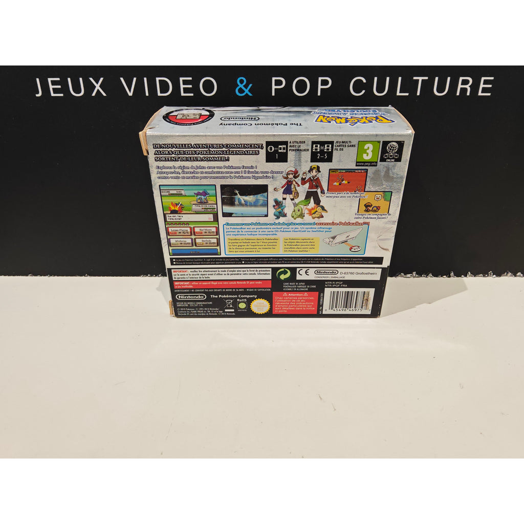 Pokémon Version Argent SoulSilver avec PokéWalker – DS
