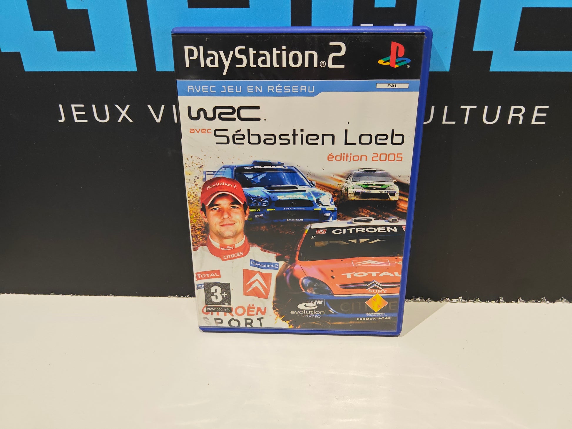 WRC avec Sebastien Loeb Edition 2005  – PS2