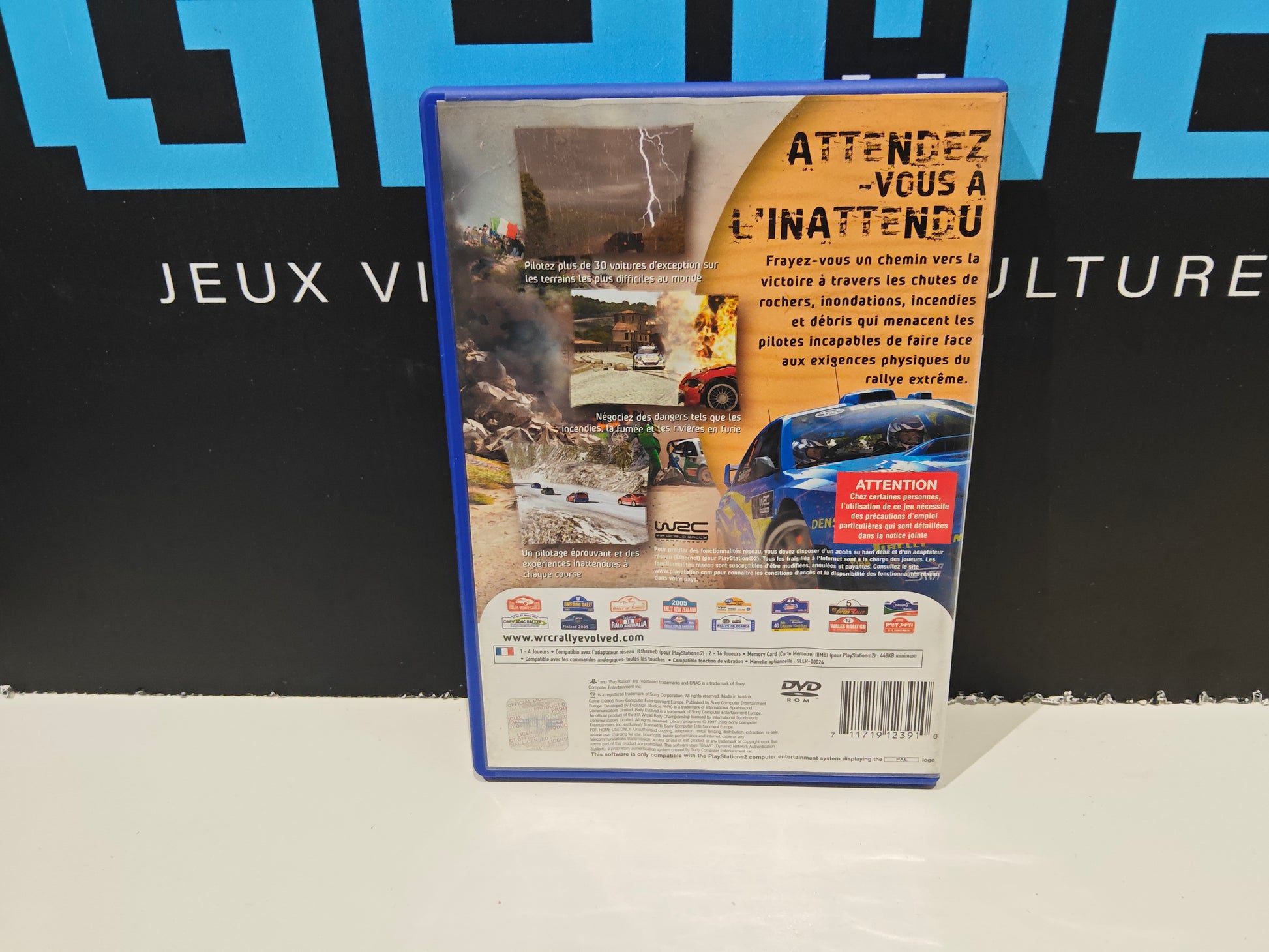 WRC avec Sebastien Loeb Edition 2005  – PS2