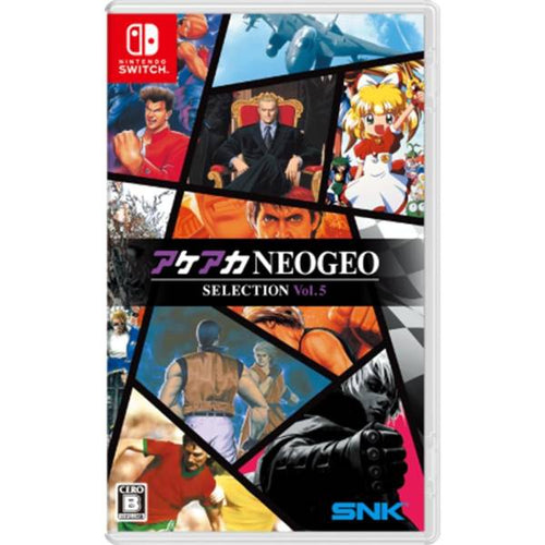ACA NEOGEO SELECTION Vol. 5 Import Jap SWITCH NEUF