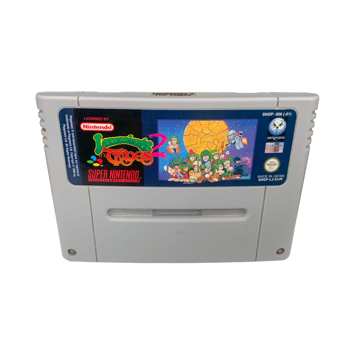Lemmings 2 The Tribes SNES TBE