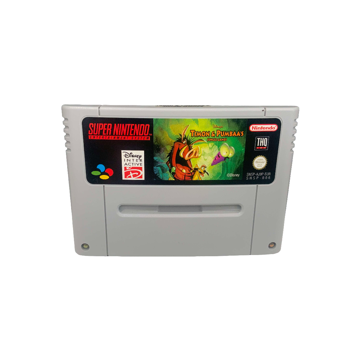 Timon & Pumbaa's Jungle Games SNES TBE