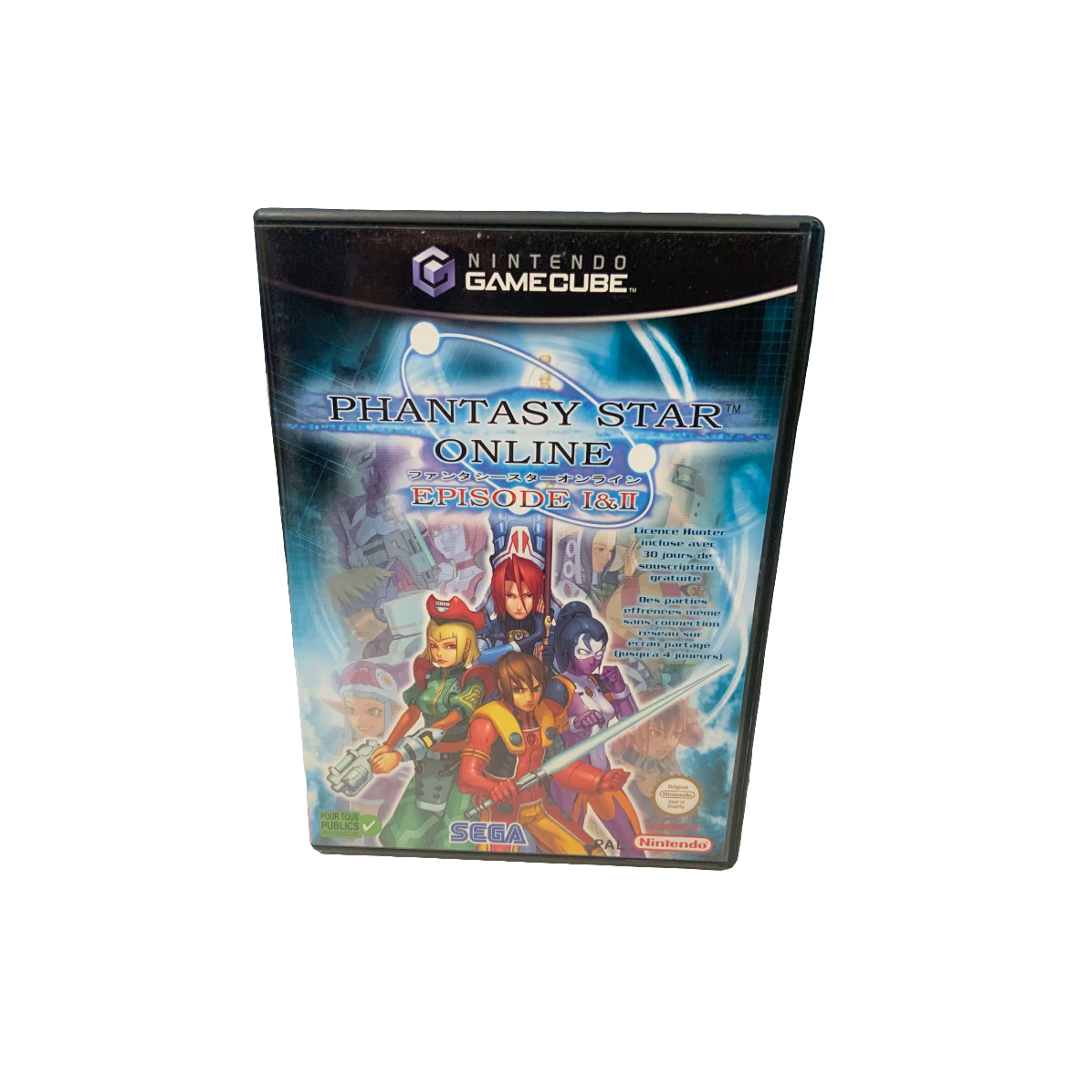 Phantasy Star Online Episode I et II Gamecube