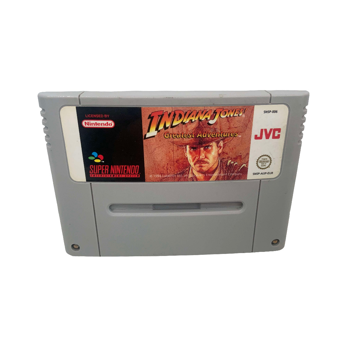 Indiana Jones The Greatest Adventures SNES TBE