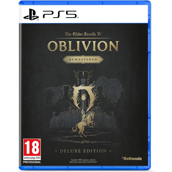 The Elder Scrolls IV Oblivion Remastered Deluxe Edition PS5 Neuf