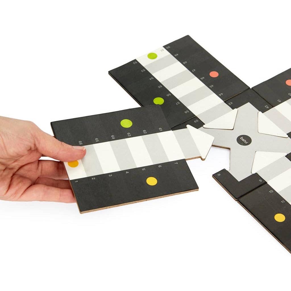 Set de planches à parcheesi, Ludoshi, bois/bambou