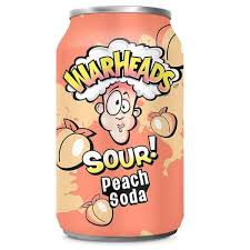 Warheads Sour Peach Soda