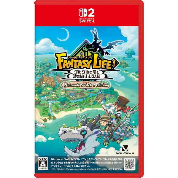 FANTASY LIFE I THE GIRL WHO STEALS TIME SWITCH 2 Import Jap NEUF