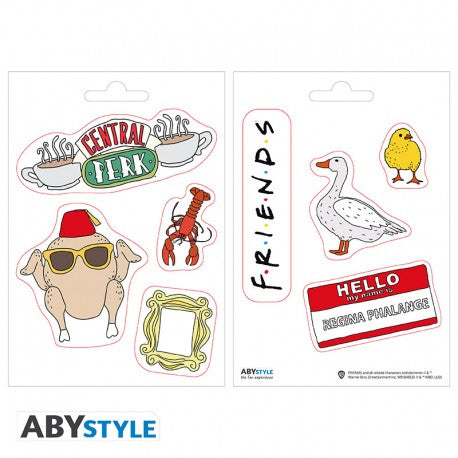 FRIENDS - Stickers - 16x11cm/ 2 planches - Gribouillis