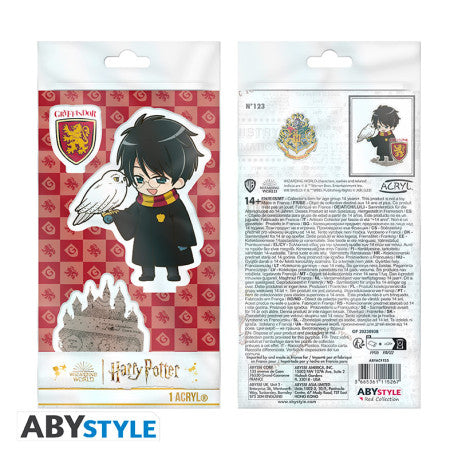 HARRY POTTER Figurine Acrylique Harry et Hedwige
