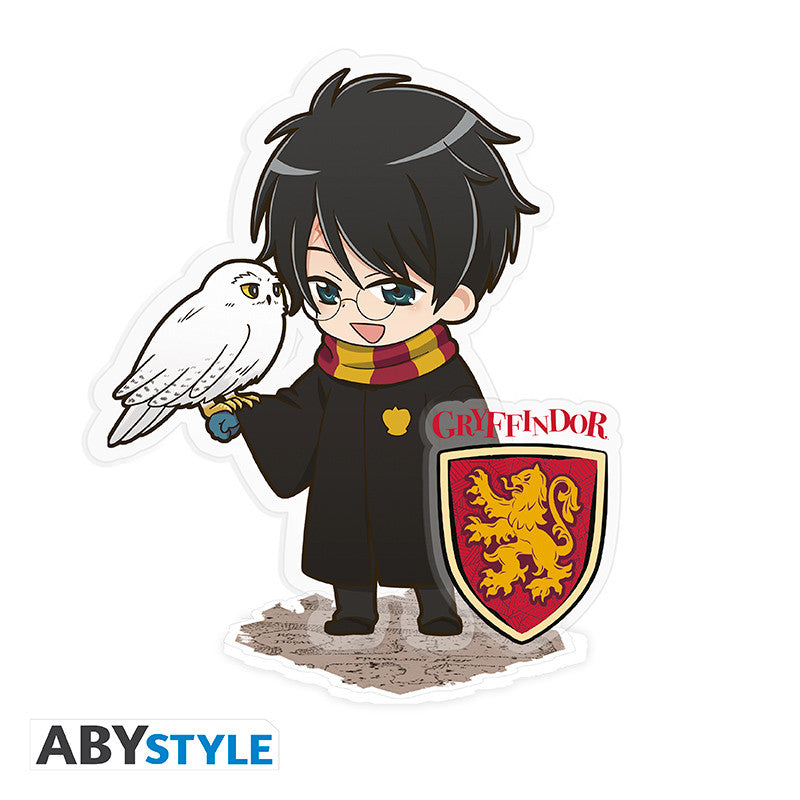 HARRY POTTER Figurine Acrylique Harry et Hedwige