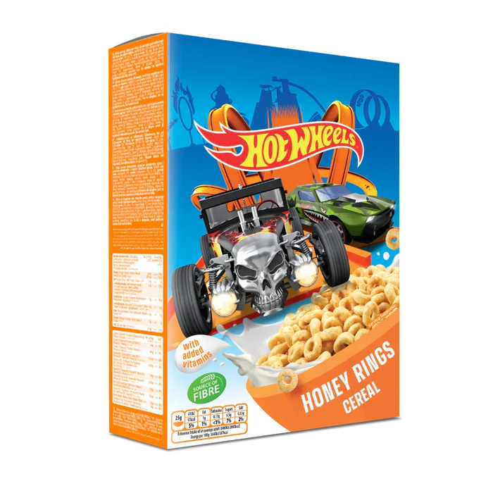 Hot Wheels Honey Loops Cereal 375g
