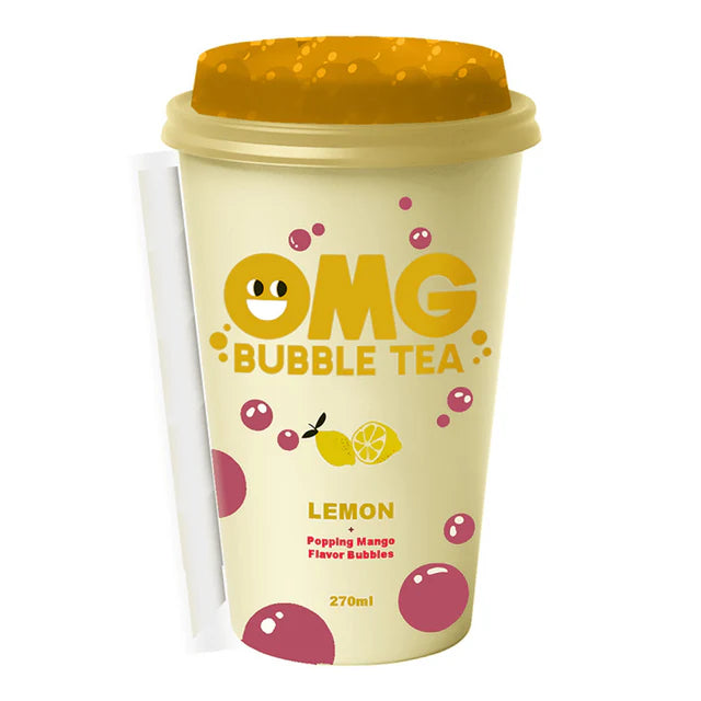 OMG Bubble Tea Lemon and Mango