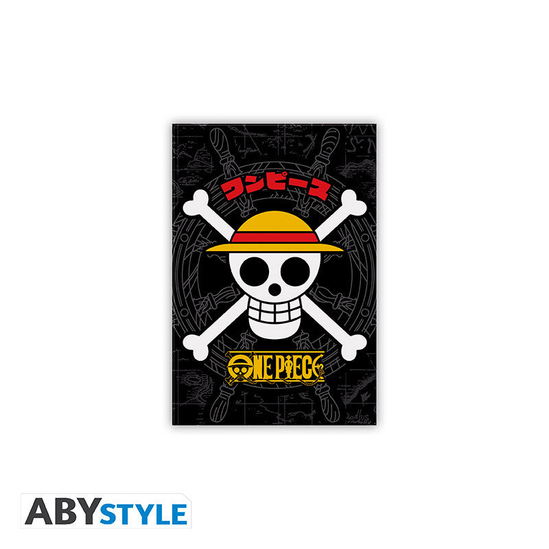 ONE PIECE Aimant Chapeau de Paille Skull